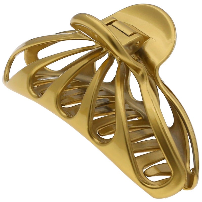 Camila Paris CP3055 French Hair Clip for Women Thick Hair for Long Curly Wavy Hair Gold Girls Hair Claw Clips Fashion Styling Hair Accessories for Women Strong Hold No Slip Grip Made in France