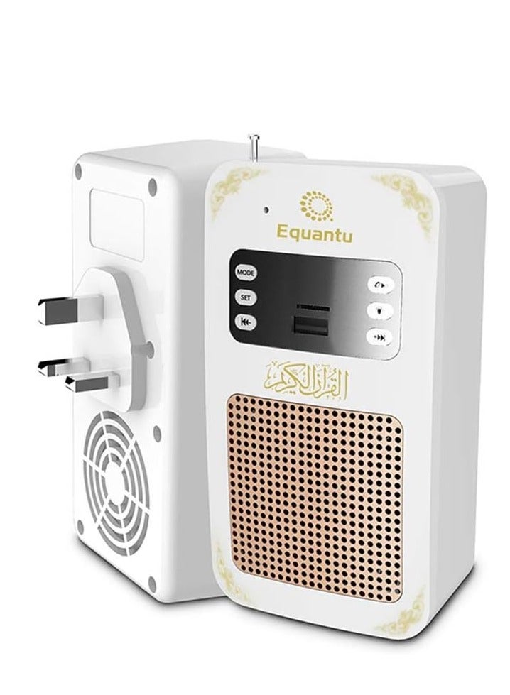 ACLIX Smart Wall Plug Quran Speaker With 16 Reciters And 16 Translations Remote Bluetooth  USB Connect Phone Application Control  8GB - Image 2