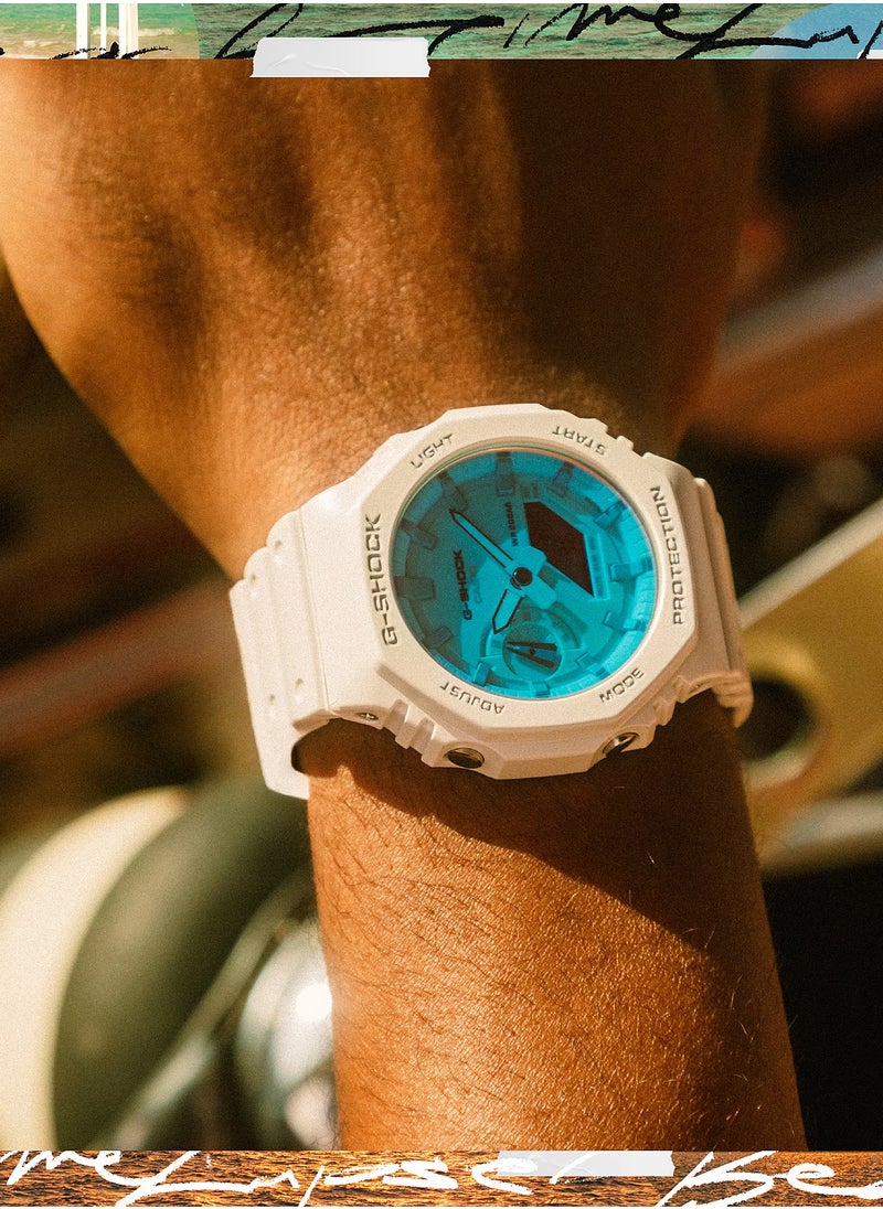 G-SHOCK Analog+Digital Resin Band Unisex Watch GA-2100TL-7A  - Image 4