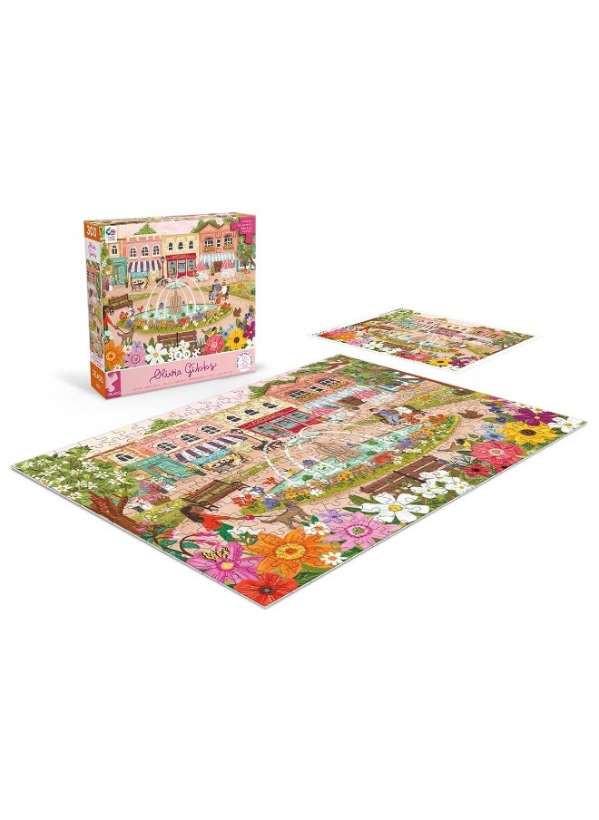 Ceaco Ceaco - Olivia Gibbs - Town Park - 300 Piece Jigsaw Puzzle  - Image 4