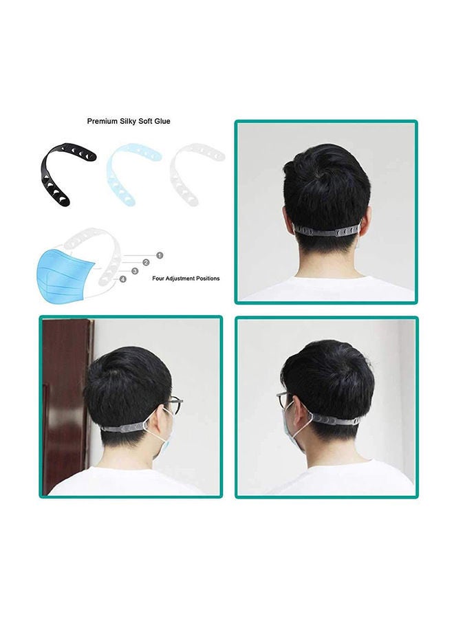 NIBEMINENT 10 Piece Plastic Mask Extender Adjustable Strap - Image 4
