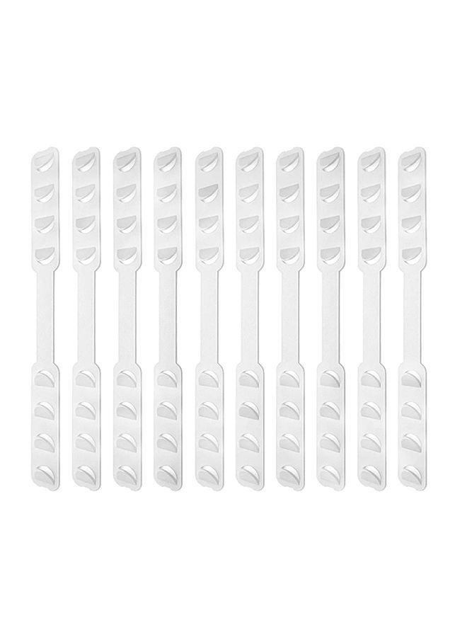 NIBEMINENT 10 Piece Plastic Mask Extender Adjustable Strap - Image 2