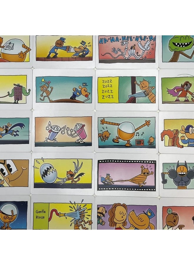 University Games, Dog Man Flip-o-Rama Card Matching Game, Based on The Dog Man Books Series, for 2 or More Players Ages 6 and Up - Image 4