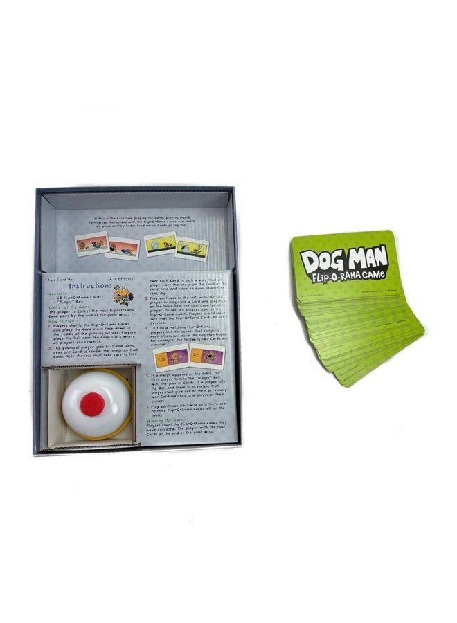University Games, Dog Man Flip-o-Rama Card Matching Game, Based on The Dog Man Books Series, for 2 or More Players Ages 6 and Up - Image 5