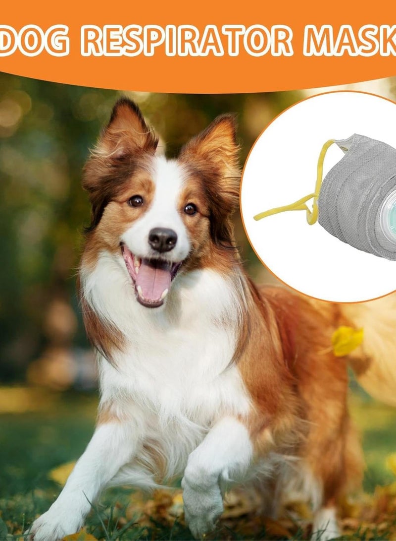 GGOOT Dog Mouth Cover, Dog Mouth Cover,Breathable Mouth Guard for Puppies | Pet Products Dog Mouth Guard Pet Respirator Muzzle - Image 3