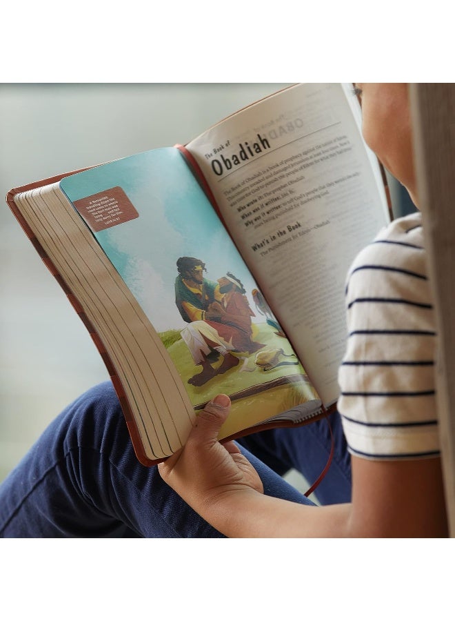 ICB, Holy Bible, Leathersoft, Brown: International Children's Bible  - Image 1