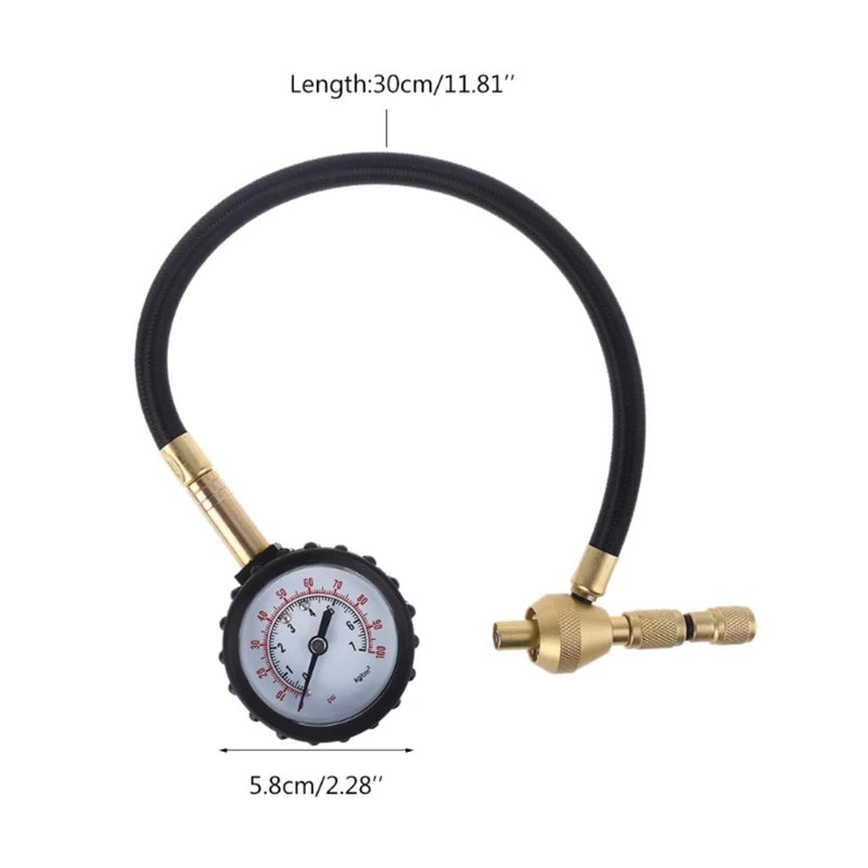 Digital Tire Pressure Gauge 100psi Air Deflator for Car Truck Off Road Vehicle Color A - Image 3