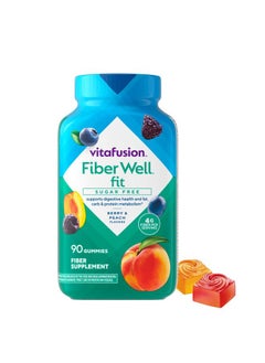 Vitafusion Fiber Well Fit Gummies Supplement, 90 Count (Packaging May Vary)  - Image 1