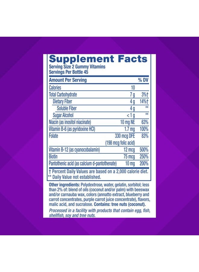 Vitafusion Fiber Well Fit Gummies Supplement, 90 Count (Packaging May Vary)  - Image 4