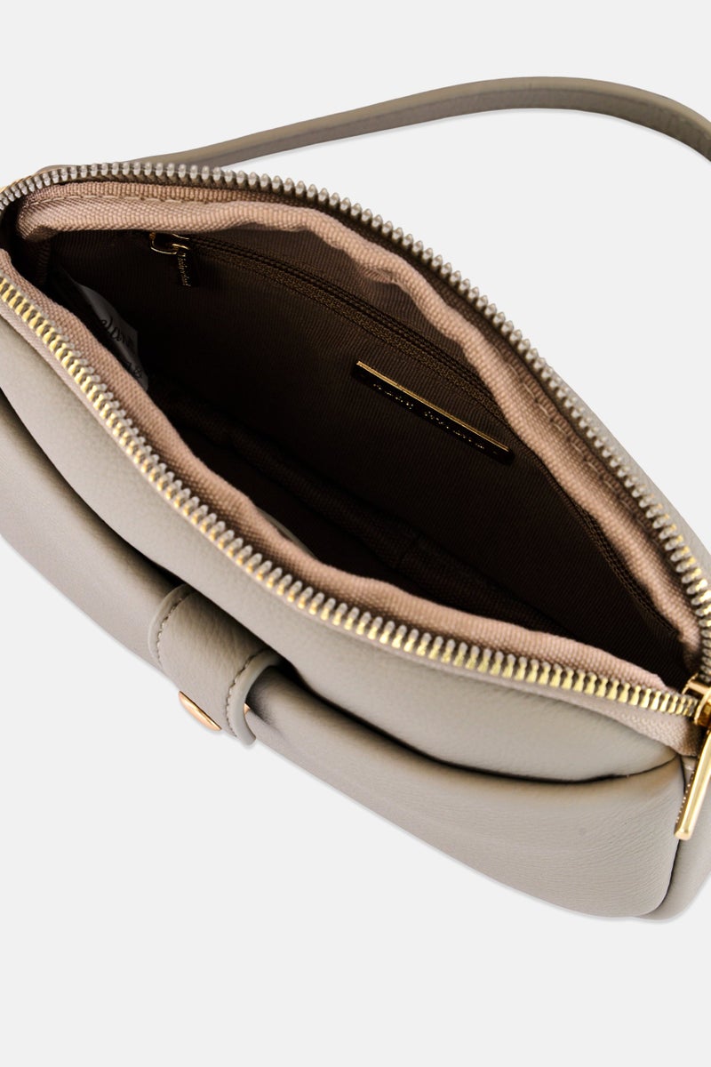 Kathy Ireland Women Brand Logo Sling Bag, Grey - Image 4