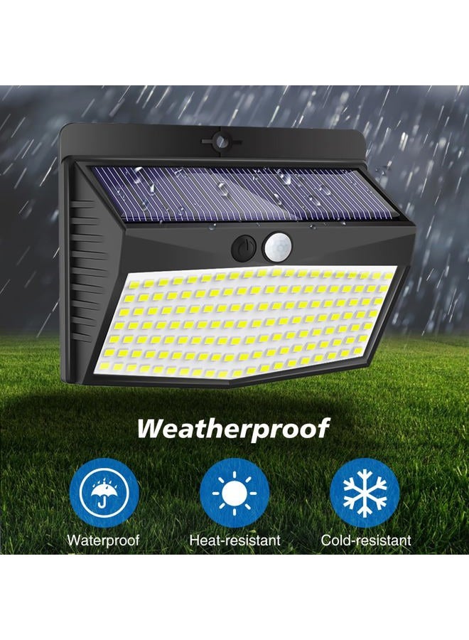 Peasur 2 Pack 138 LED Solar Lights Warm White - Image 4