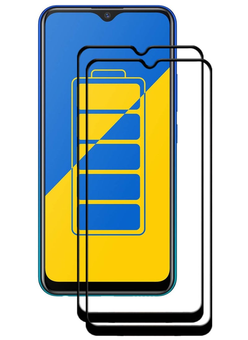 ACLIX 2 Pieces Antistatic ESD Dustproof Premium Quality High Definition Tempered Glass Screen Protector Designed For vivo Y15 - Image 1