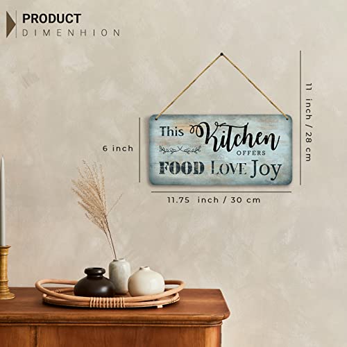 KOTART MDF Wall Hanging Home Decor Items for Cafe Restaurant Bar Coffee Tea Wall Hanger for Home Kitchen Decoration Home Decorative Items For Kitchen/Room Decor - Image 2