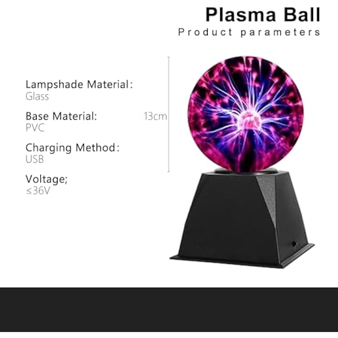 Inch Plasma Globe Desk Lamps Plasma Ball Table Lamp - Image 2