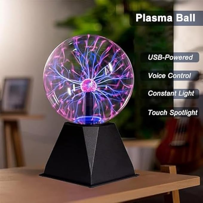Inch Plasma Globe Desk Lamps Plasma Ball Table Lamp - Image 3