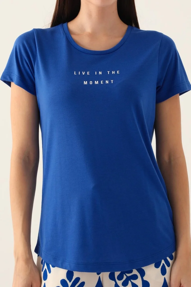 ارنيتا Crew Neck Pocket Summer Women's Pajama Set, Cotton