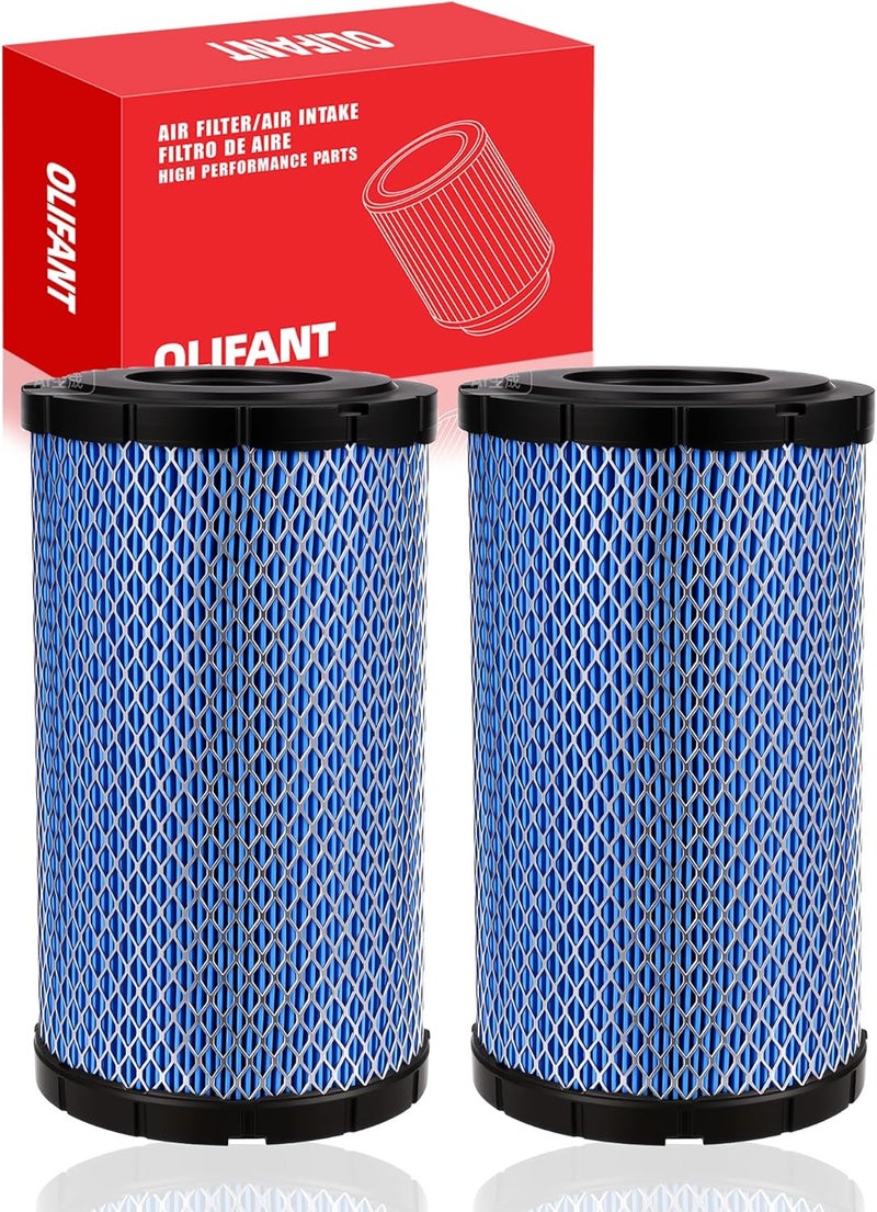 OLIFANT 2pcs Air Filter for Polaris Ranger XP 1000 and Ranger Crew XP 1000 - Image 1