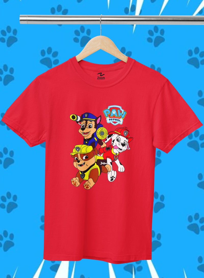 ZOOM Paw Patrol T-Shirt Design - Comfort All Day 