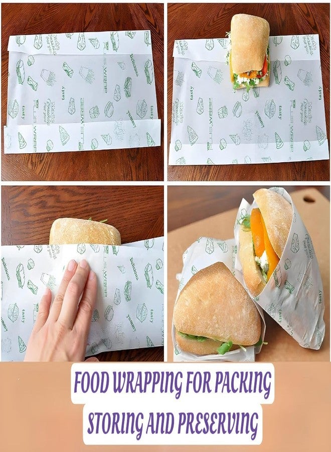 Vuvail 1 kg Food Wrapping Paper Roll - Premium Non-Stick Butter Wrapping| Oven Safe Parchment Paper|Greaseproof| Oil-Proof| Baking Grilling for Roti Sandwich Parantha Storage Packing| Kitchen Roll - Image 4