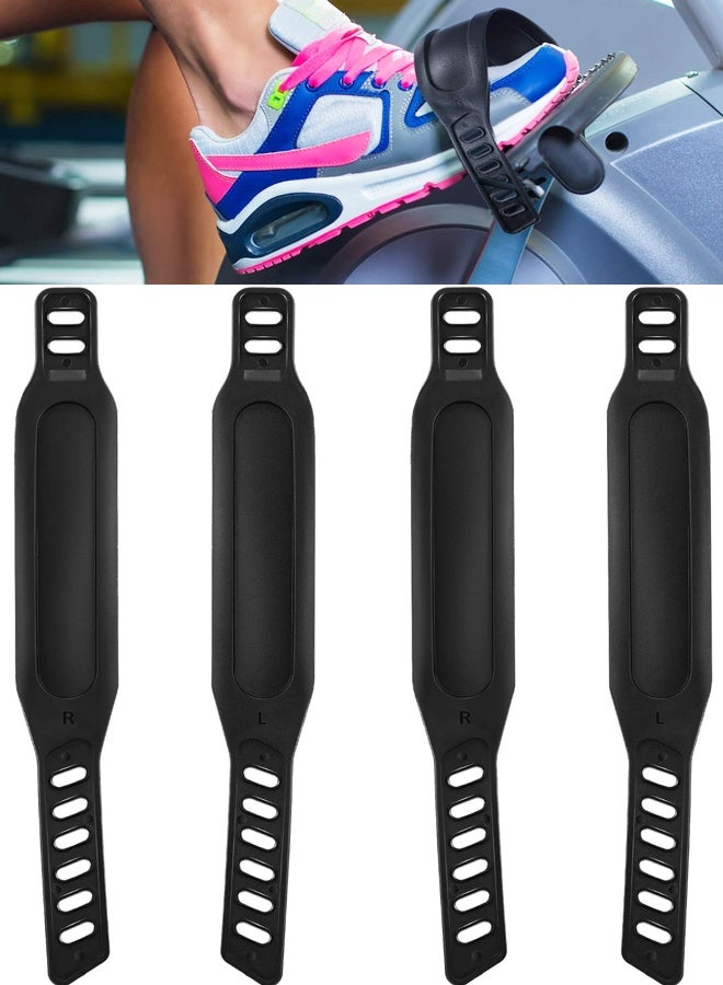 2Pairs Universal Exercise Bike Pedal Straps