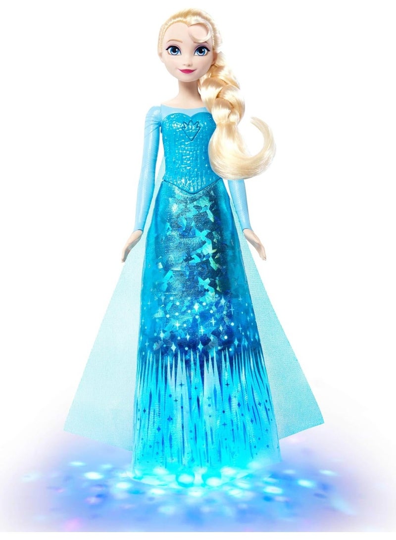 Disney Frozen Fashion Dolls Elsa Ice Power Feature Doll  JLJ07 - Image 1