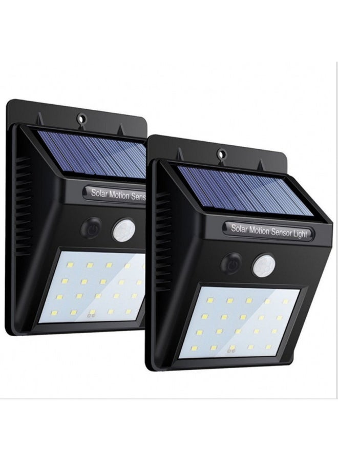 Cross Border Solar Induction Lamp 20LED Human Body Induction Wall Lamp Outdoor Lighting Solar Garden Light Lawn Road