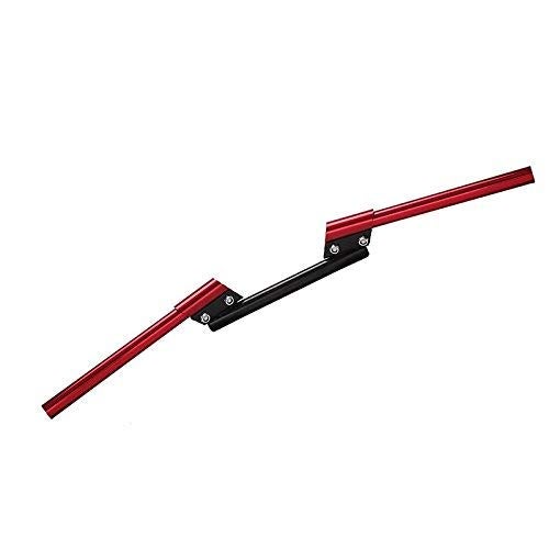 Dhe Best HB34 Metal Stylish Pipe/Rod Handlebar for RE Classic - Red and Black/Silver - Image 1