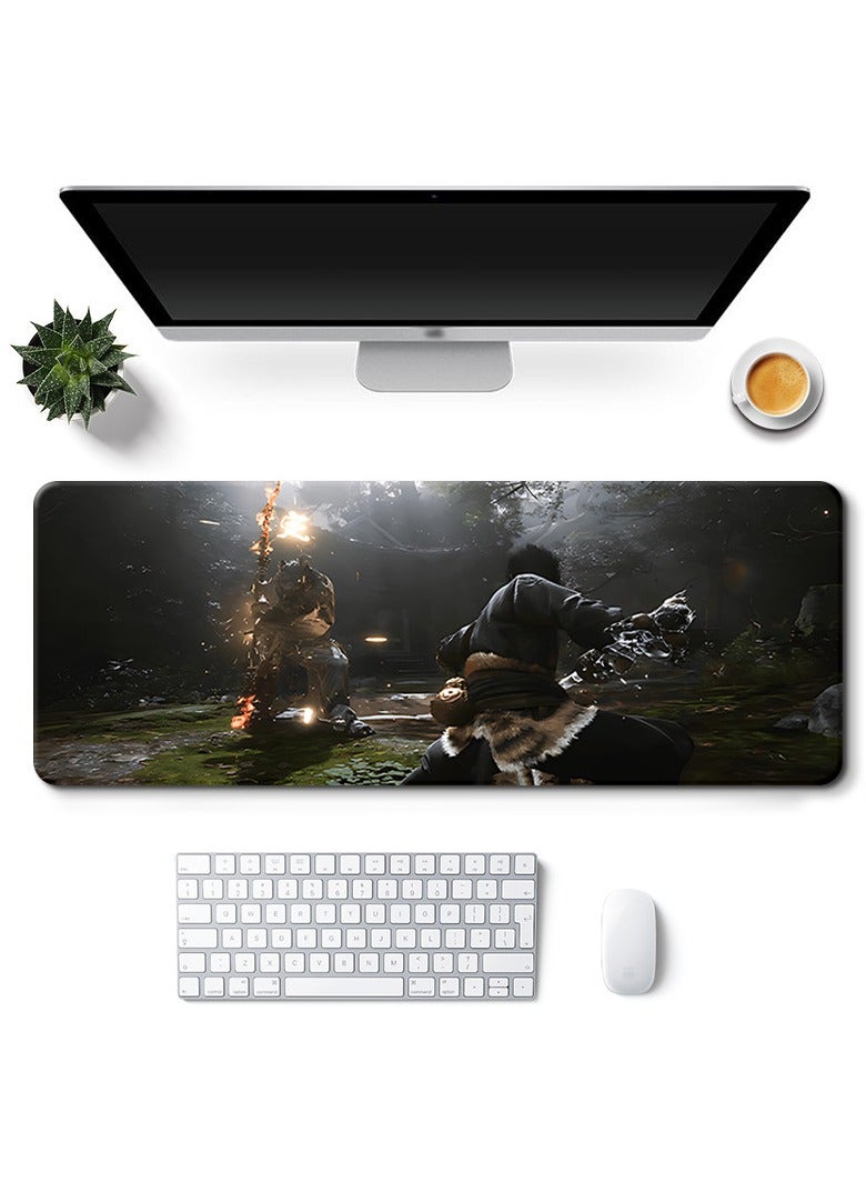 لوحة ماوس كبيرة مطبوعة عليها لعبة Black Myth Wukong، 700*300*3 مم - Image 1