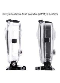 KASTWAVE Waterproof Housing Case, 45M Underwater Protective Diving Case Housing Shell Replacement Cover for GoPro Fusion  - Image 2