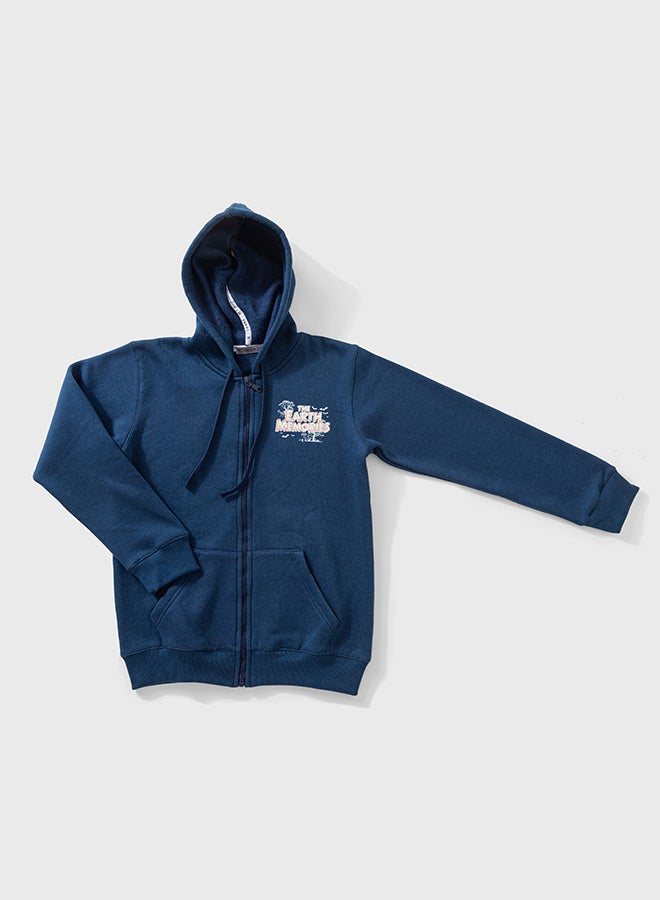 اون كيدز سويت شيرت للأولاد اليافعين مبطن فليس - Image 1