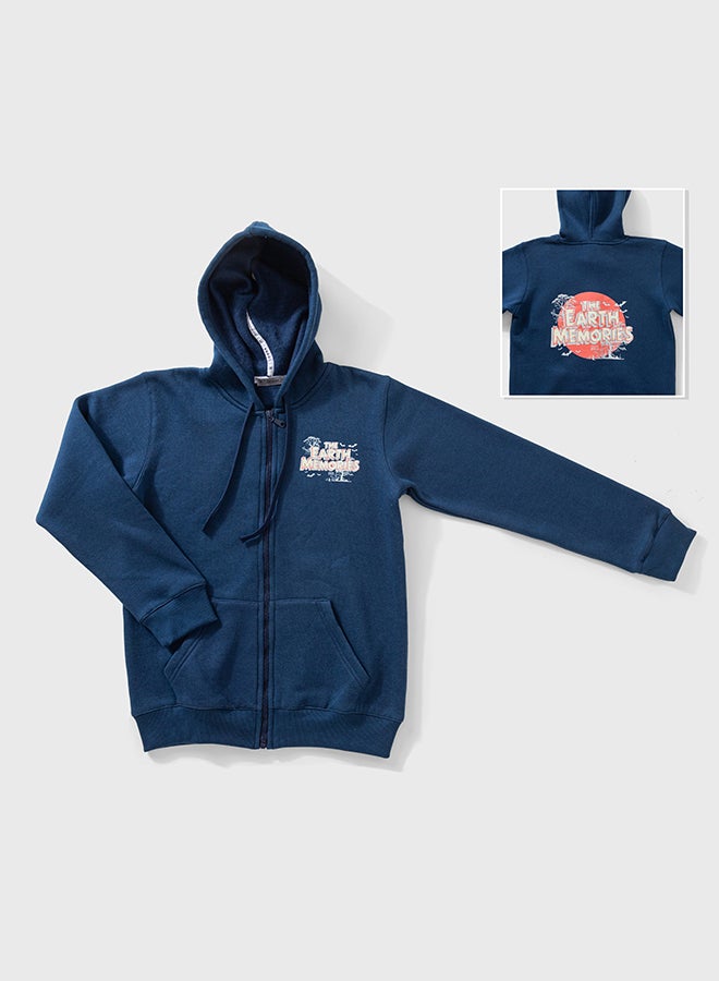 اون كيدز سويت شيرت للأولاد اليافعين مبطن فليس - Image 2