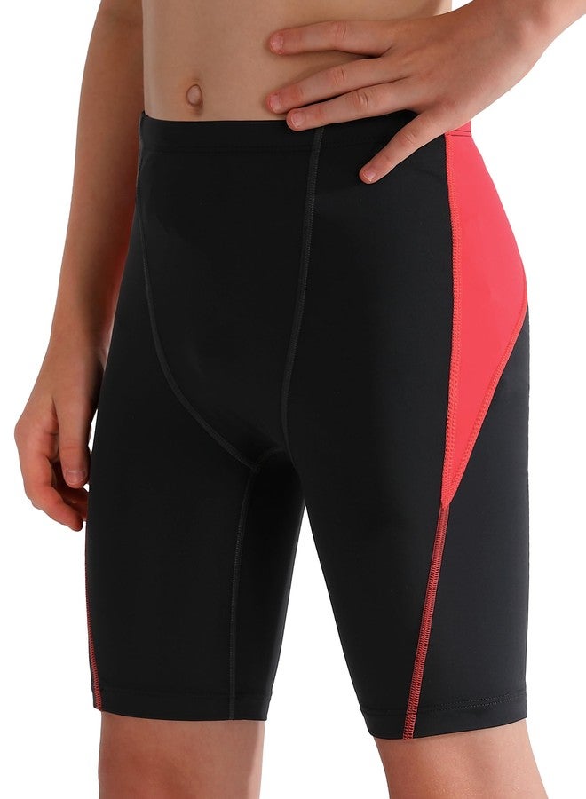MIVEI Youth Boys Swim Jammers Competitive Swim Team Swimsuit Trunks Shorts - Image 4