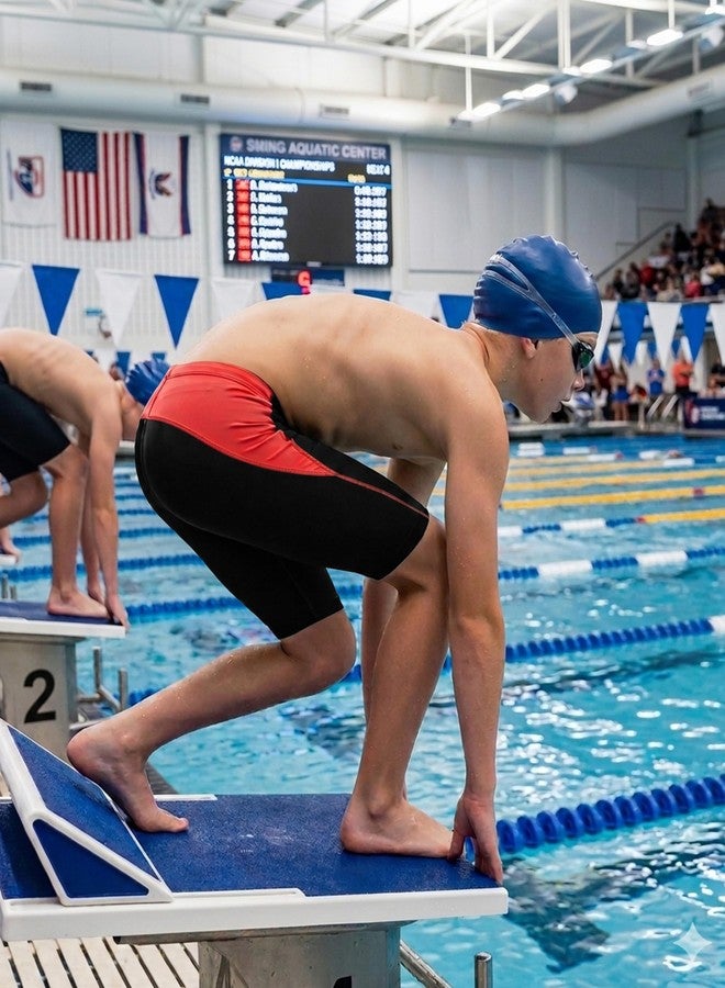 MIVEI Youth Boys Swim Jammers Competitive Swim Team Swimsuit Trunks Shorts - Image 3
