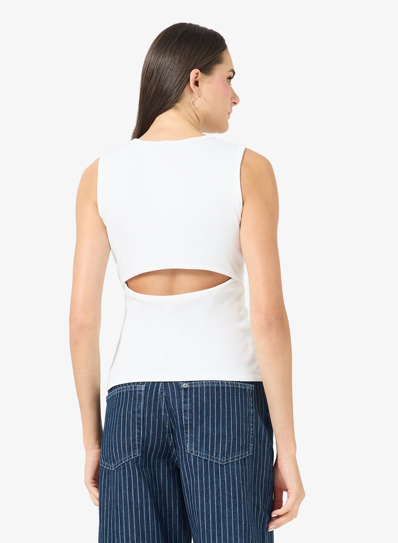 Calvin Klein Jeans Logo Label Tank Top - Image 2