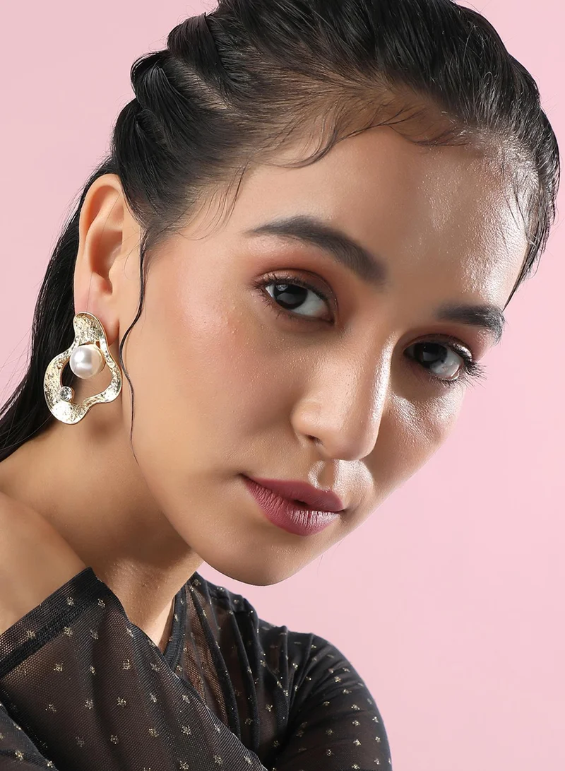 SOHI Opal Odyssey Artificial Stud Earring Jewellery