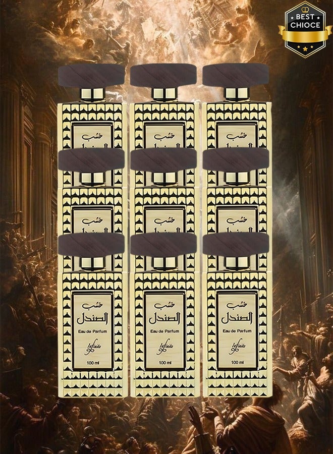 Infinite 9 Pieces Sandalwood Perfume 100ml EDP - Image 1