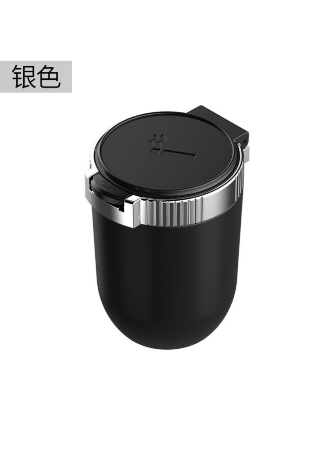 Car Ashtray Multifunctional Personalized Creative Ashtray With Lid Led Portable Ashtray With Light For Car