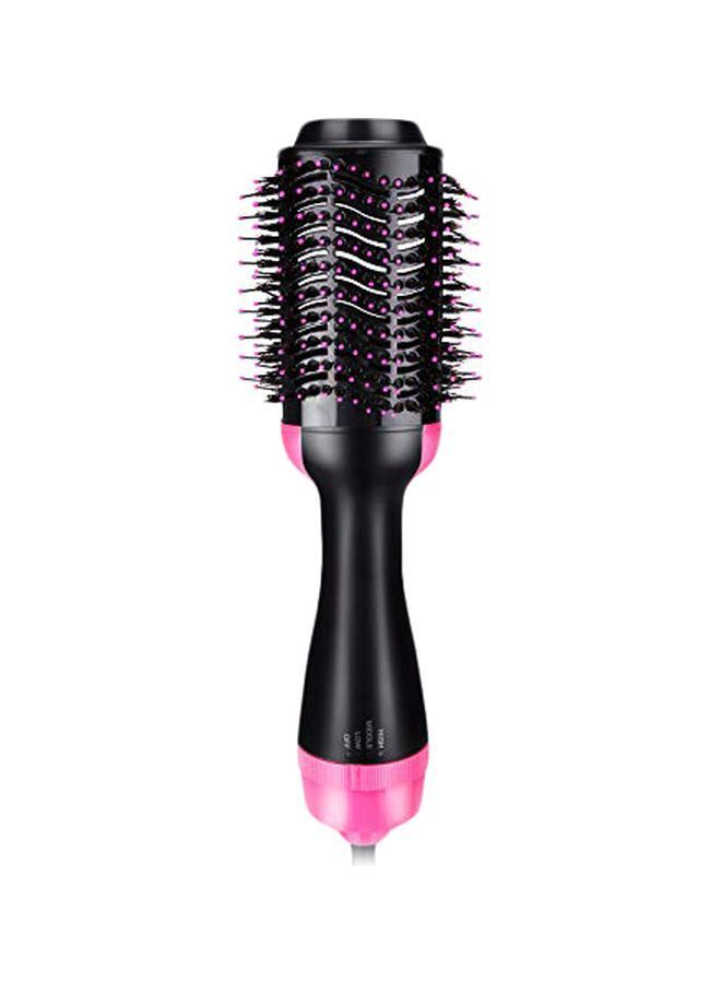 NIBEMINENT 3 In 1 Electric Hair Brush Black/Pink - Image 1