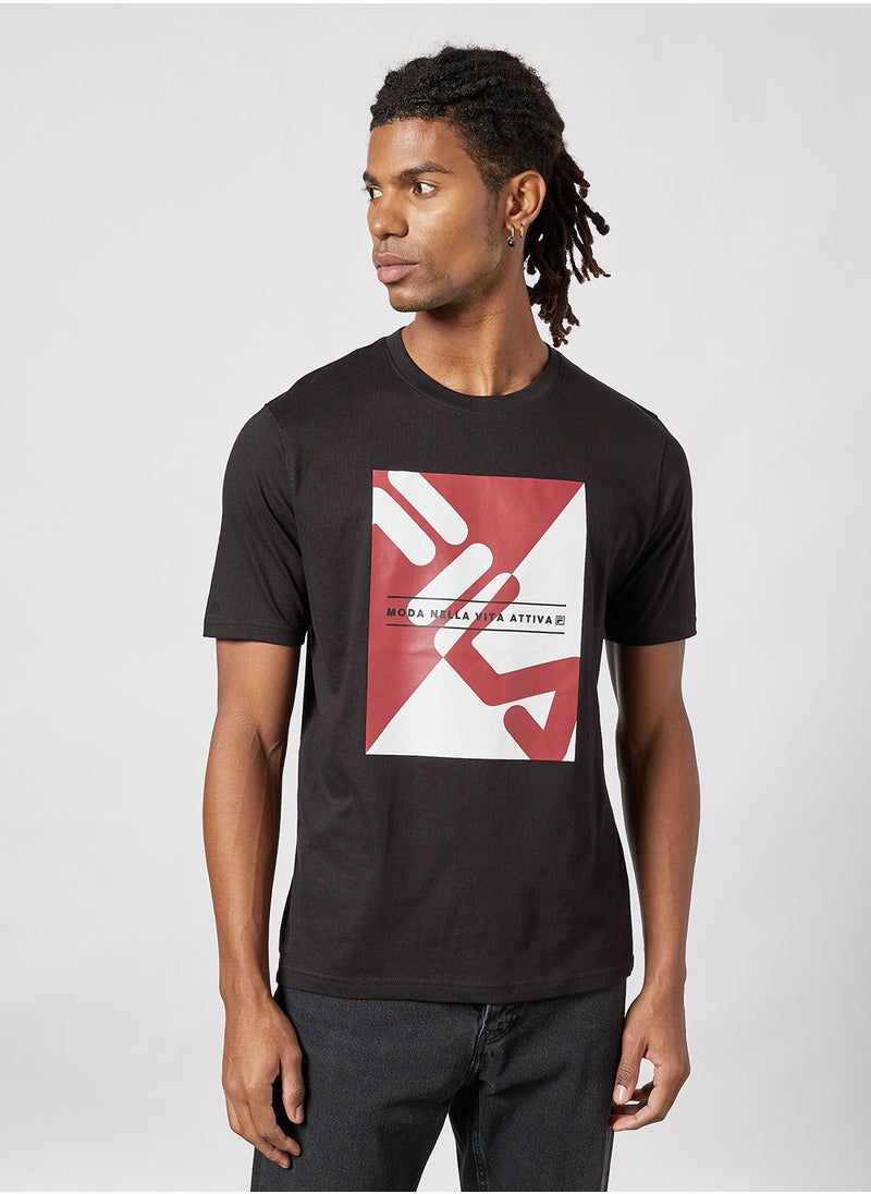 FILA - Plastisol Print T-Shirt - Image 1