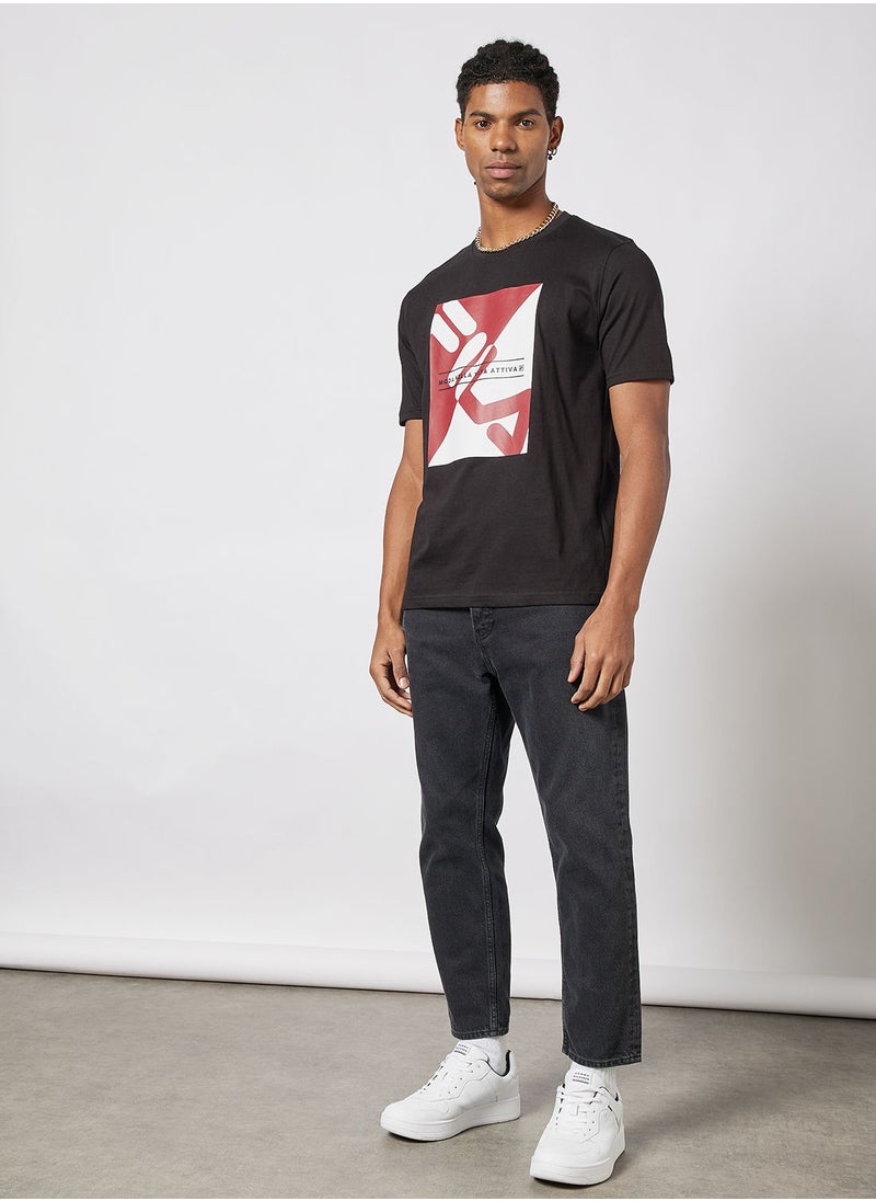 FILA - Plastisol Print T-Shirt - Image 1