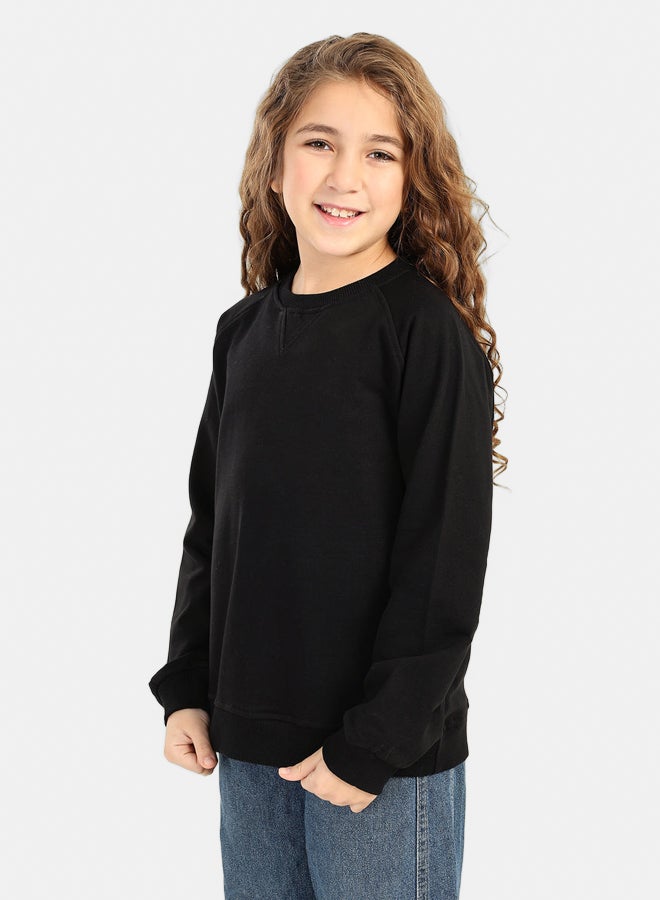 كارينا Girly Cozy Crew Neck من النوع الثقيل  - Image 2