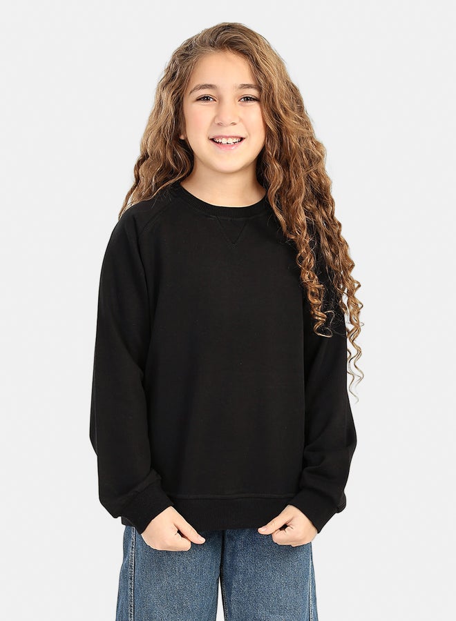 كارينا Girly Cozy Crew Neck من النوع الثقيل  - Image 1