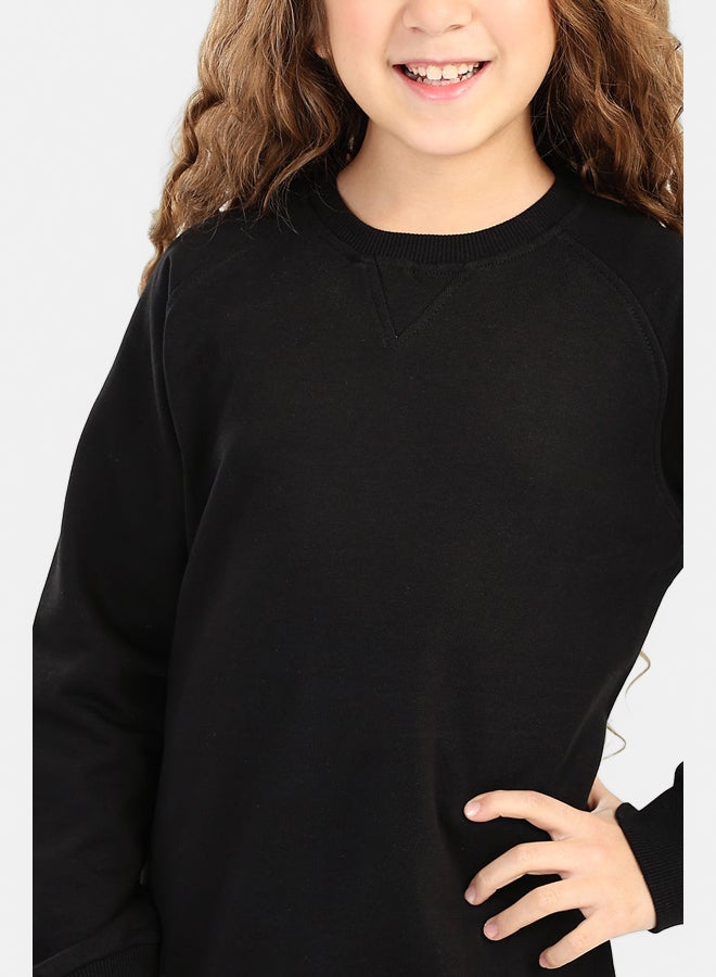 كارينا Girly Cozy Crew Neck من النوع الثقيل  - Image 4