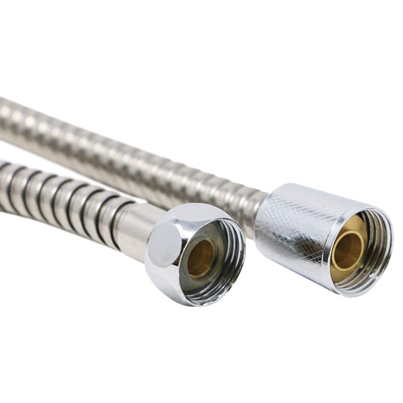Chrome Shower Hoses, 120cm - Image 2