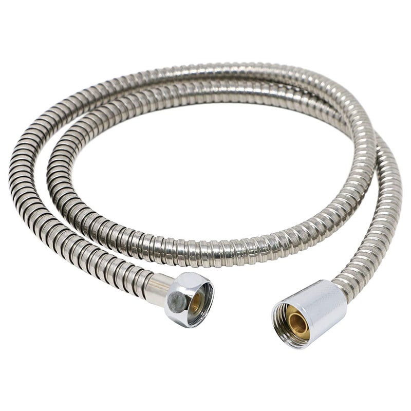 Chrome Shower Hoses, 120cm - Image 1