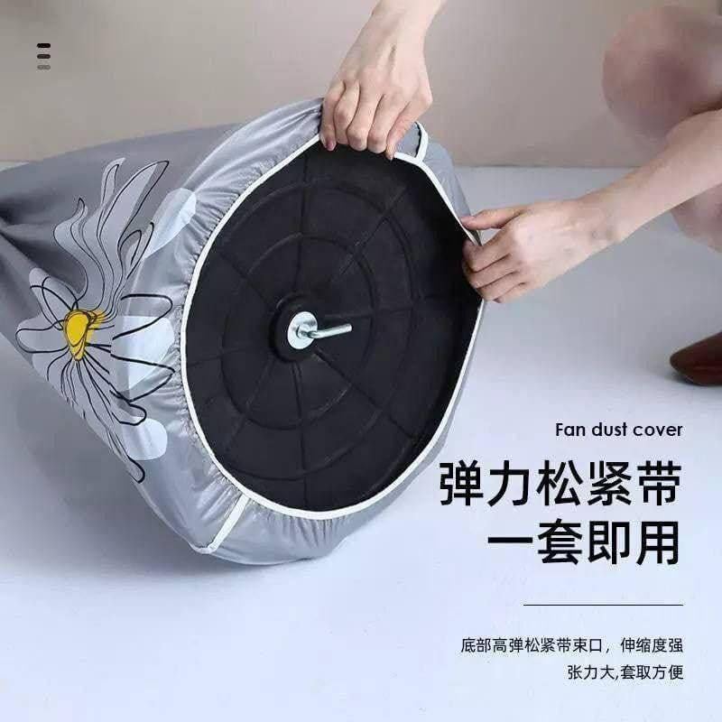 كفر مروحه استاند كامل مستورد مقاس 140 سم في 60 سم اختيار الاشكال عشوائي - Image 4