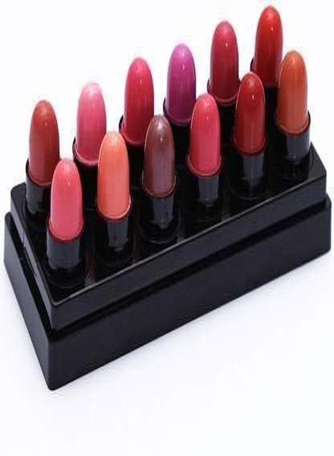 VBA Mini Pocket Lipstick Combo (Red,Magenta, Mauve, Purple, Peach, Cherry, Nude, Maroon, Brown, Pink, Disco Orange, Chocolate, 18 g) - Image 5