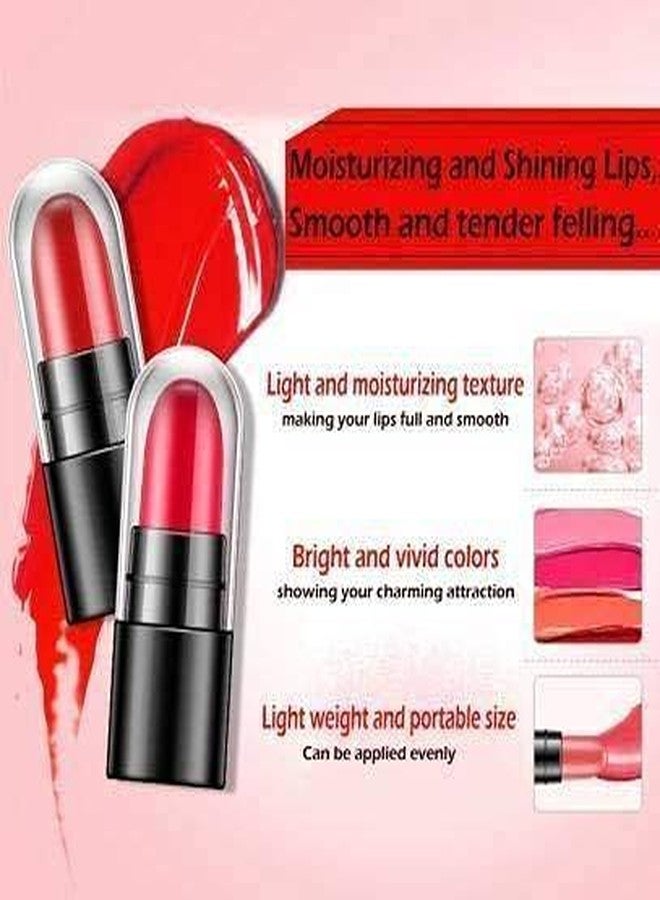 VBA Mini Pocket Lipstick Combo (Red,Magenta, Mauve, Purple, Peach, Cherry, Nude, Maroon, Brown, Pink, Disco Orange, Chocolate, 18 g) - Image 4