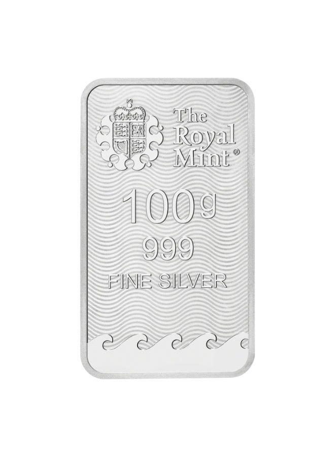 The Royal Mint Britannia 100g 999 Fine Silver Bullion Bar - Image 4