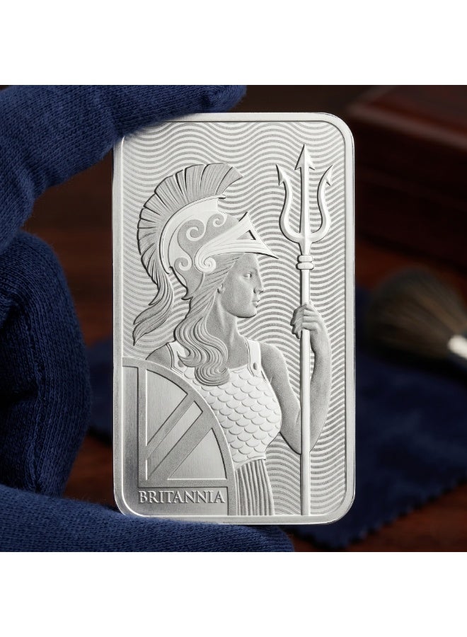 The Royal Mint Britannia 100g 999 Fine Silver Bullion Bar - Image 2